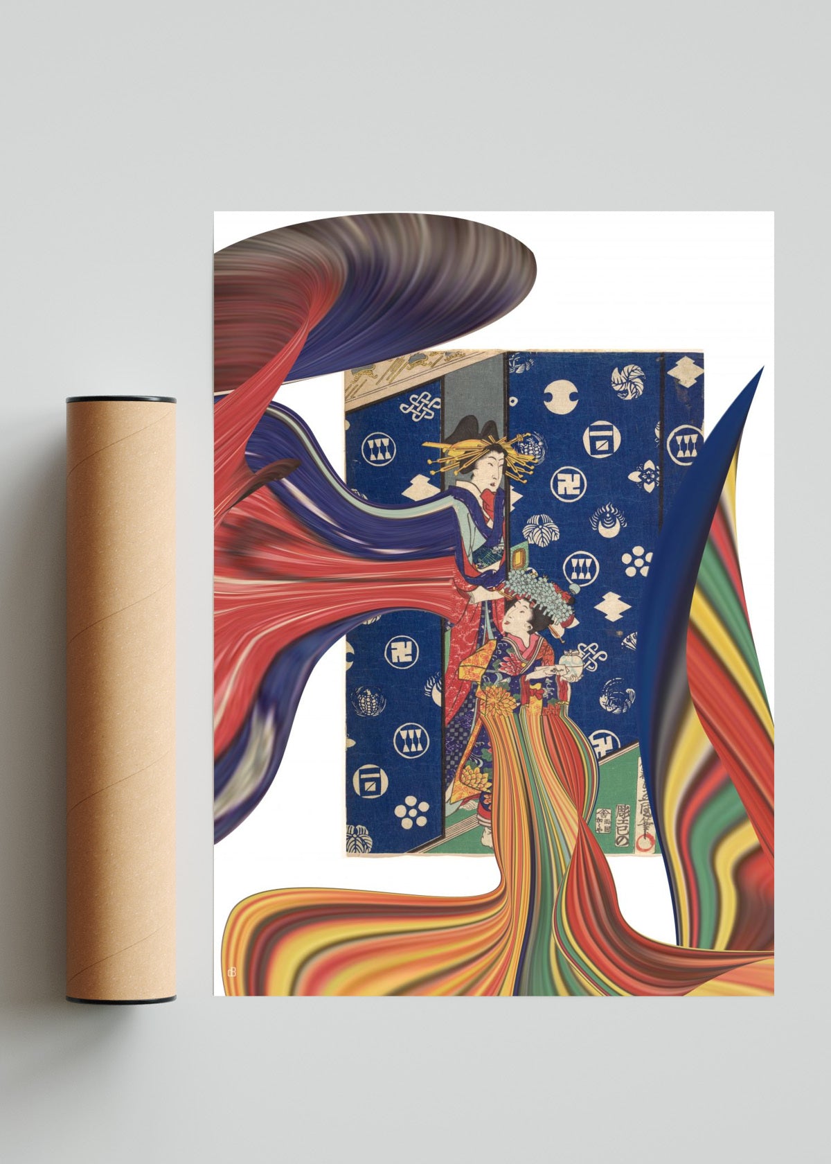 Appropriation Japan 17 - Retrato solo print