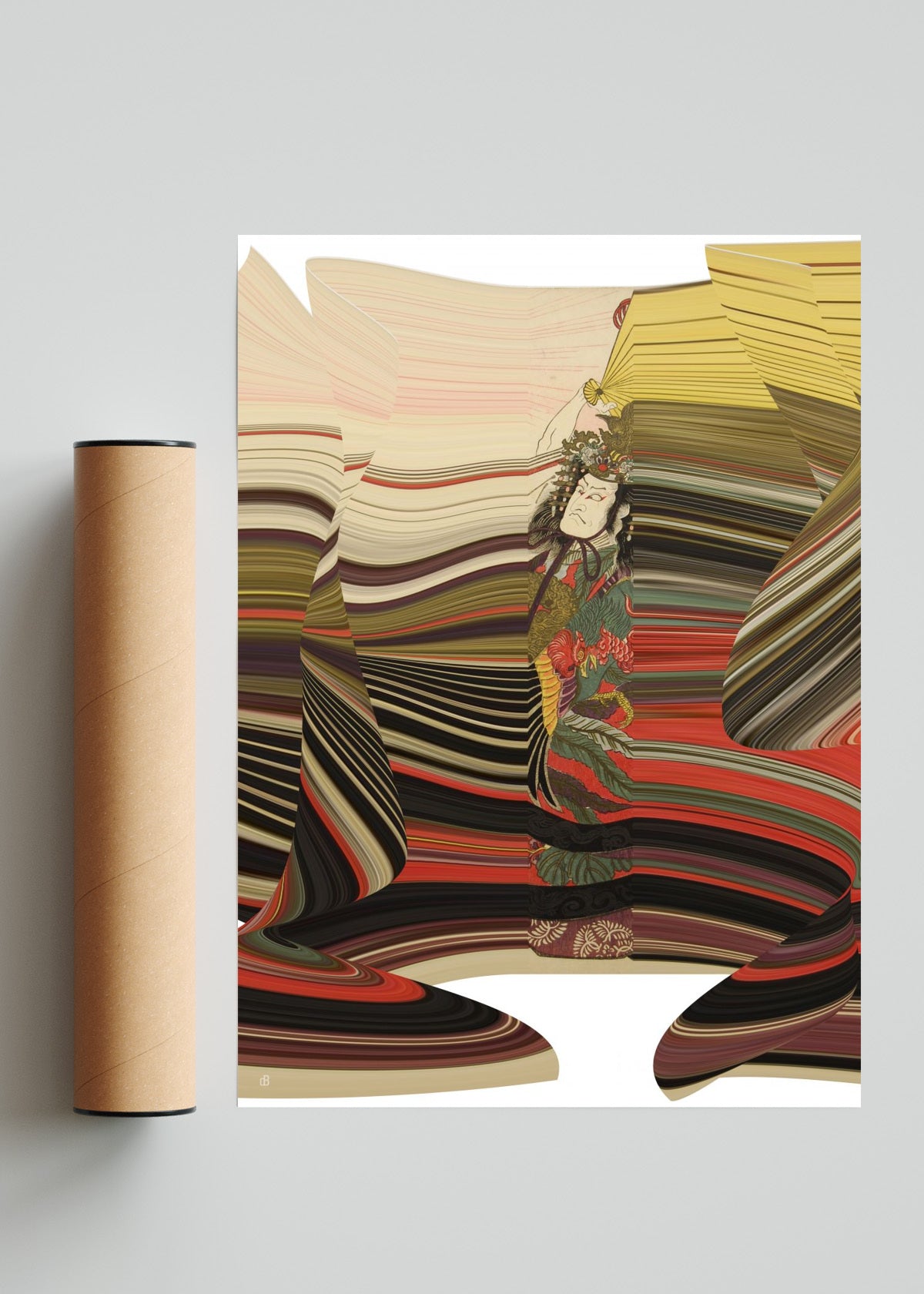 Appropriation Japan 18 - Retrato solo print