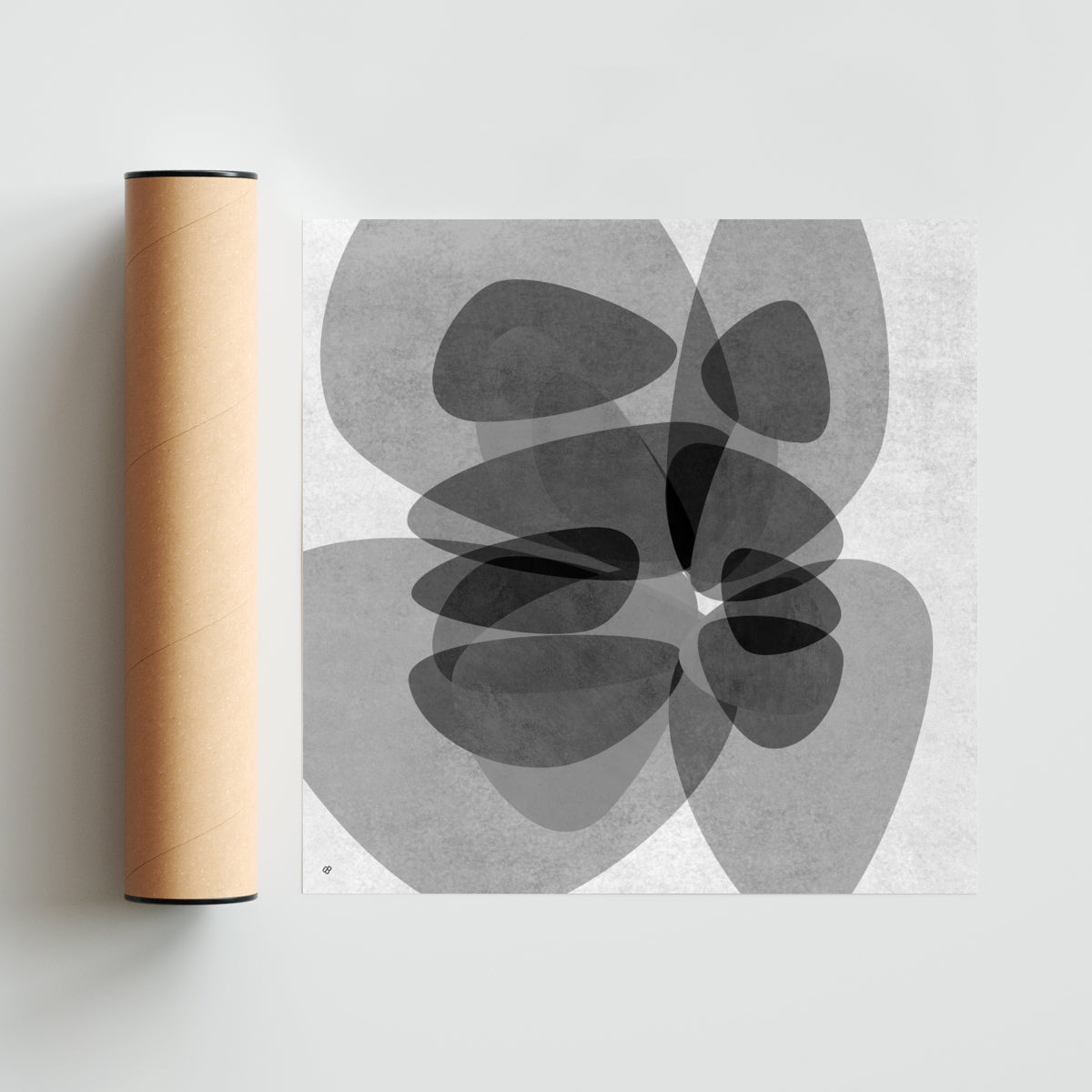 Diaphanous QKW 4 - Cuadrado solo print