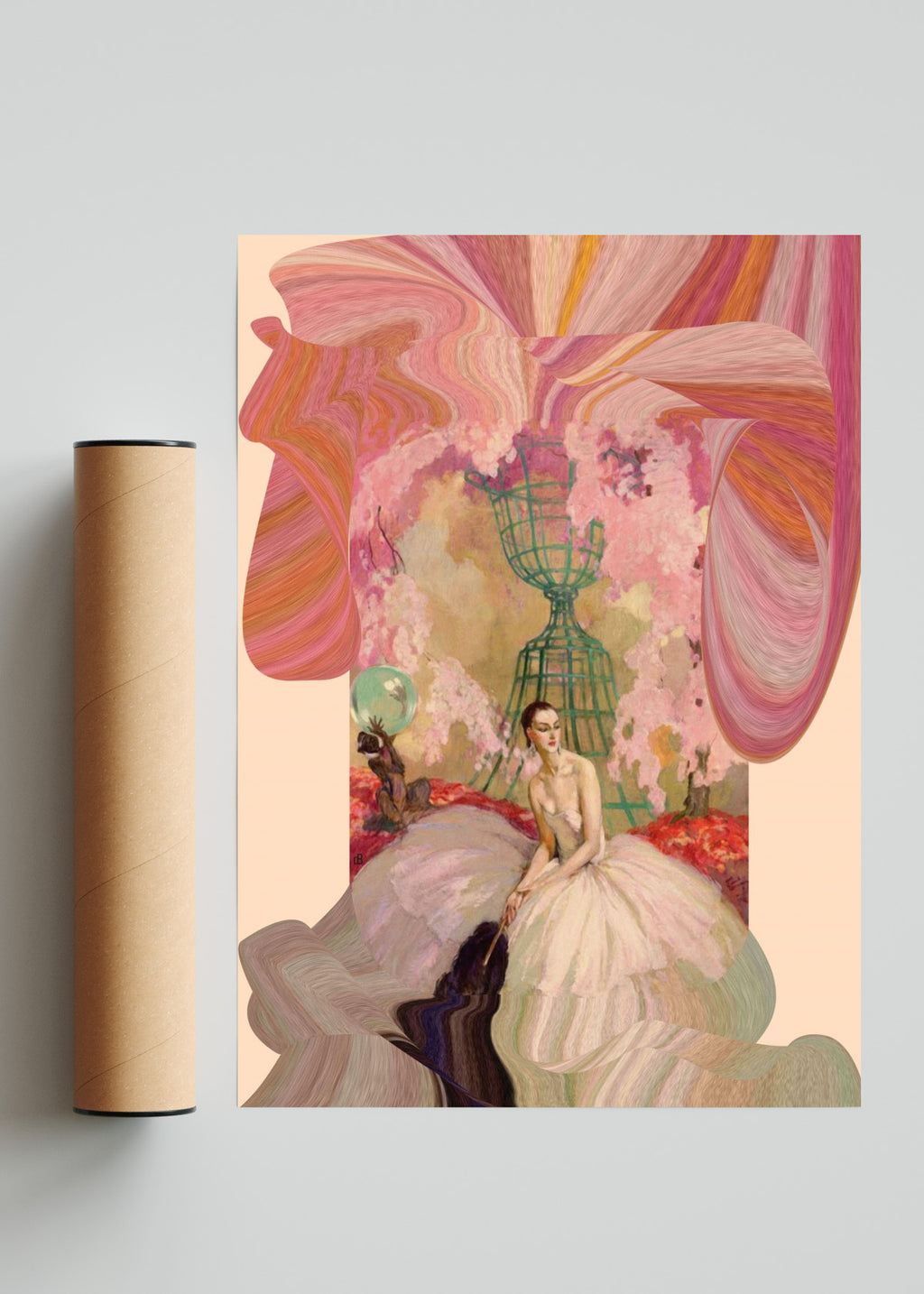 Appropriation – After the Ball - Retrato solo print