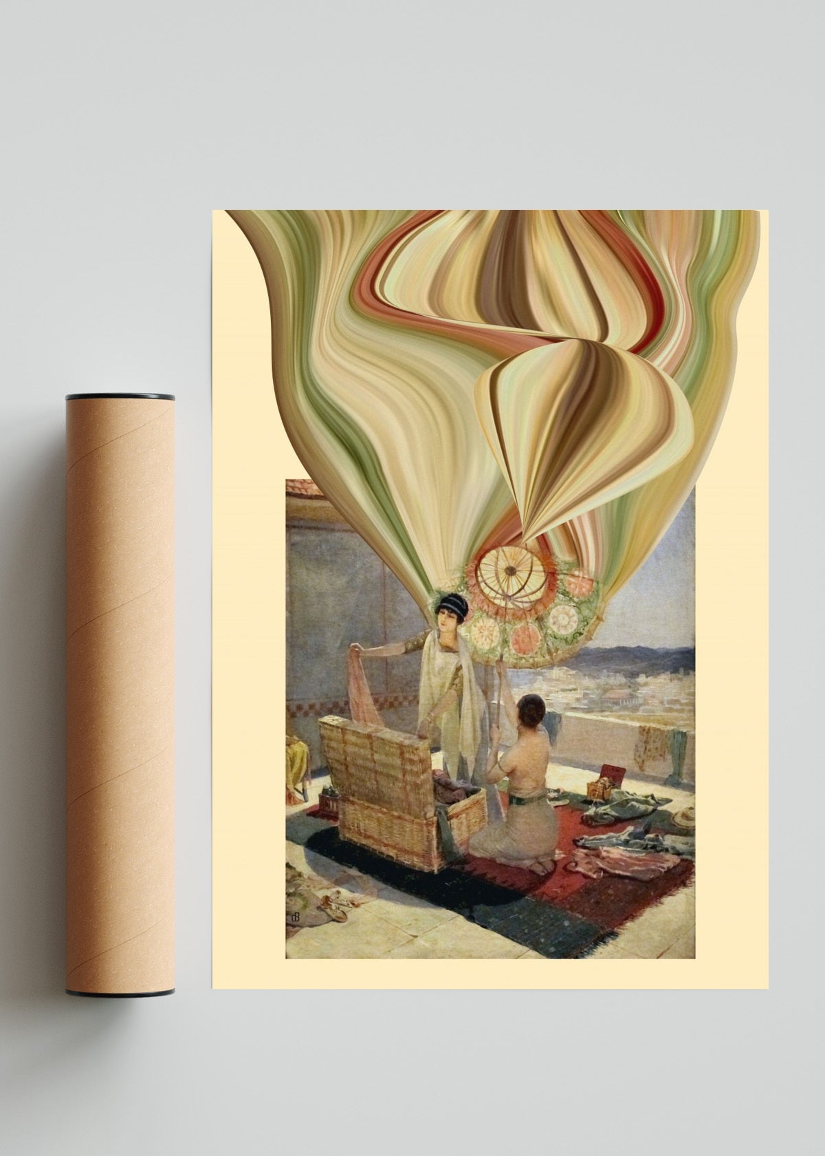 Appropriation – Parassol - Retrato solo print