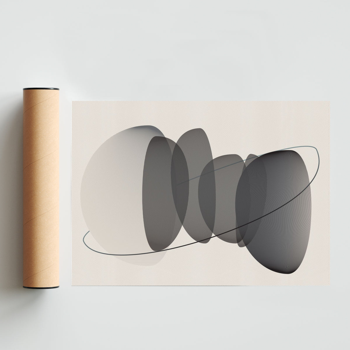 Abstract Still Life 5 - Paisaje Solo print