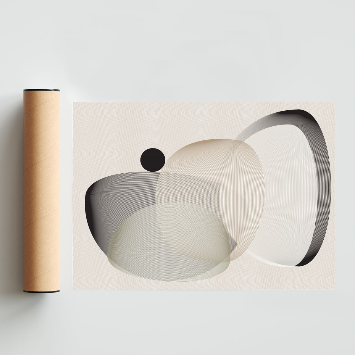 Abstract Still Life 6 - Paisaje Solo print