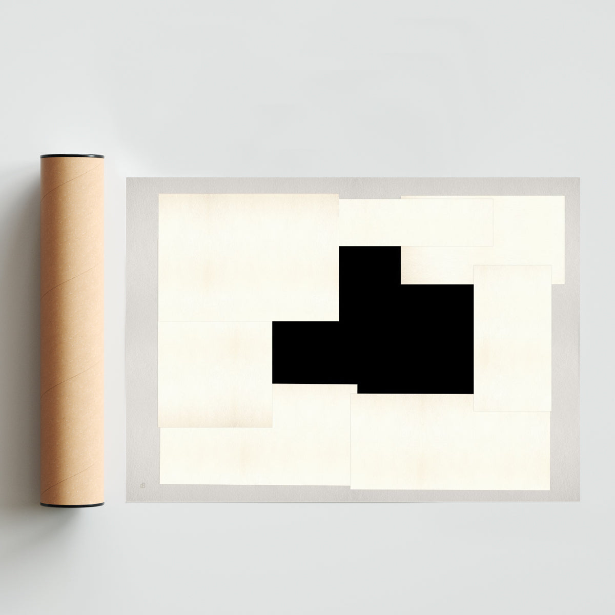 Sustracción-3 - Paisaje Solo print