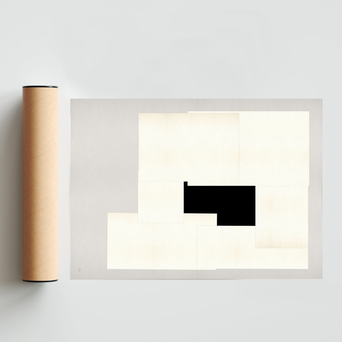 Sustracción-7 - Paisaje Solo print