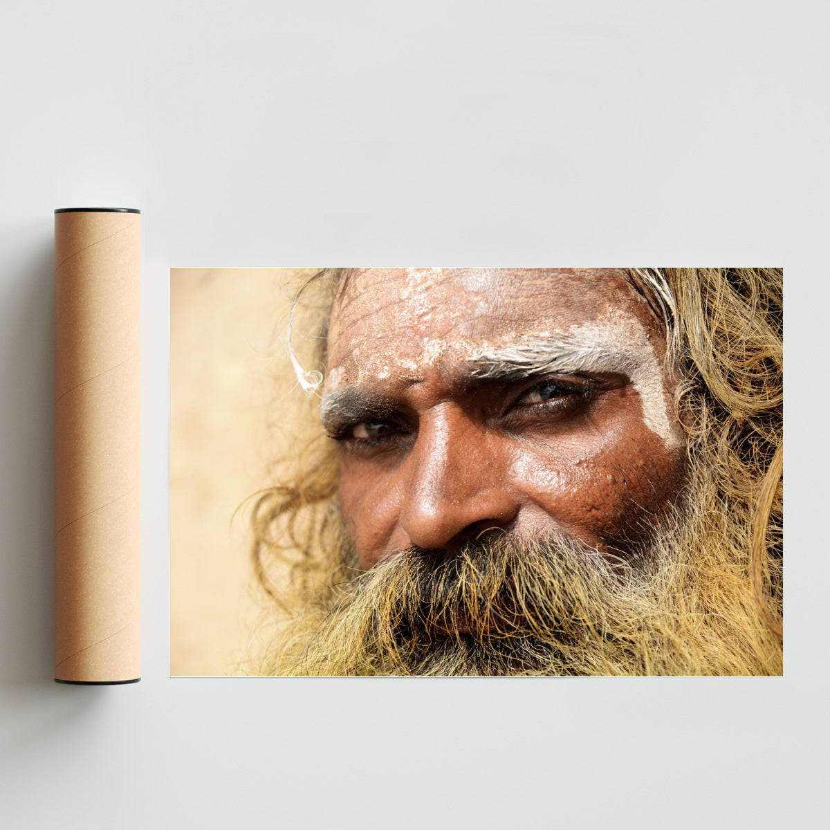 La mirada del Sadhu - FotoH solo print