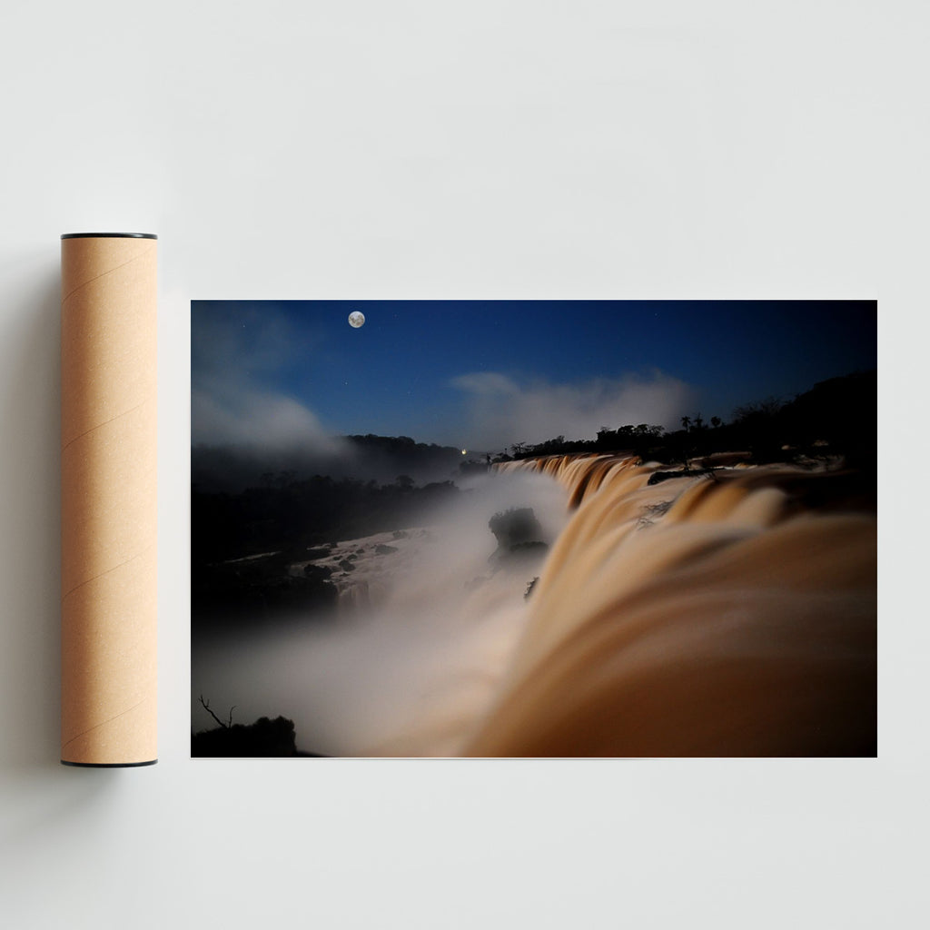 Luna llena en Iguazú - FotoH solo print