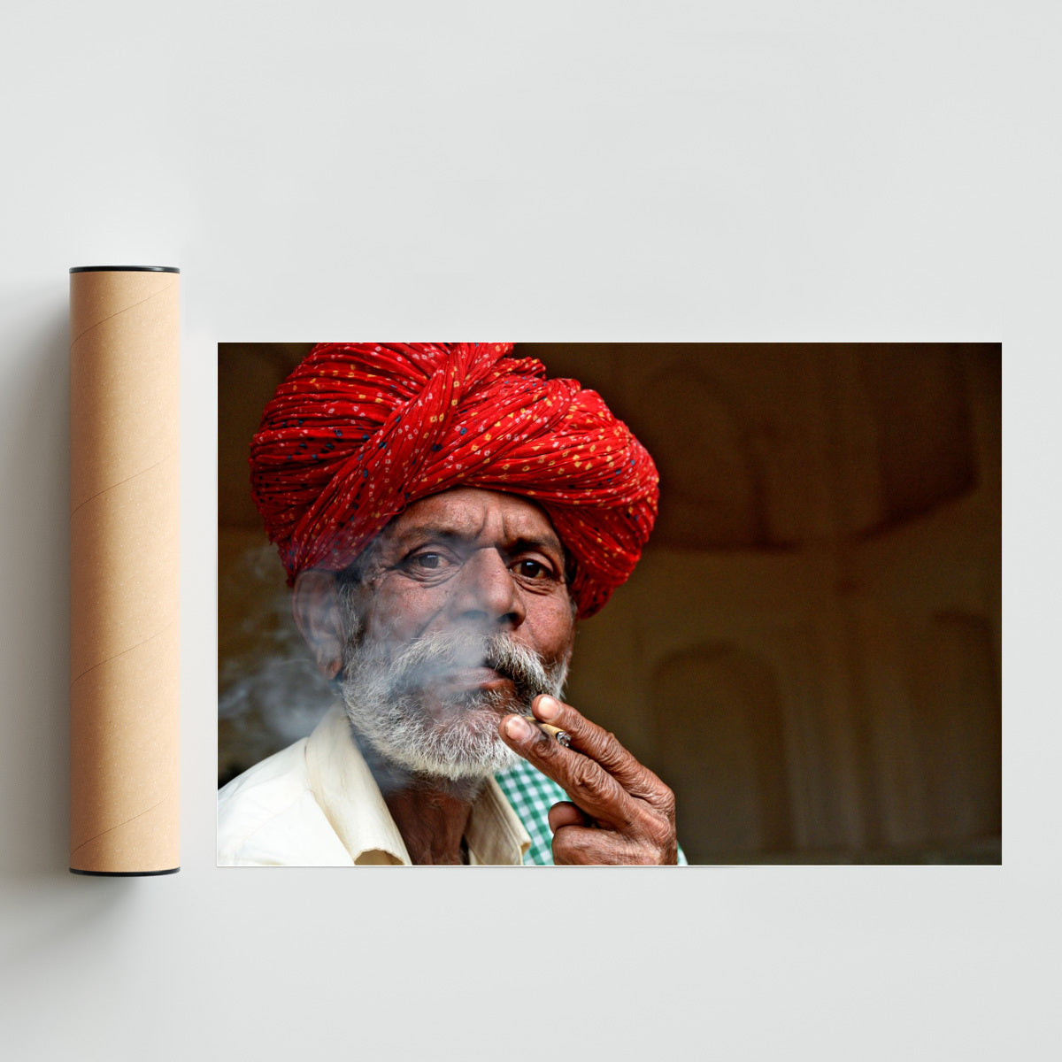 Humo y turbante - FotoH solo print