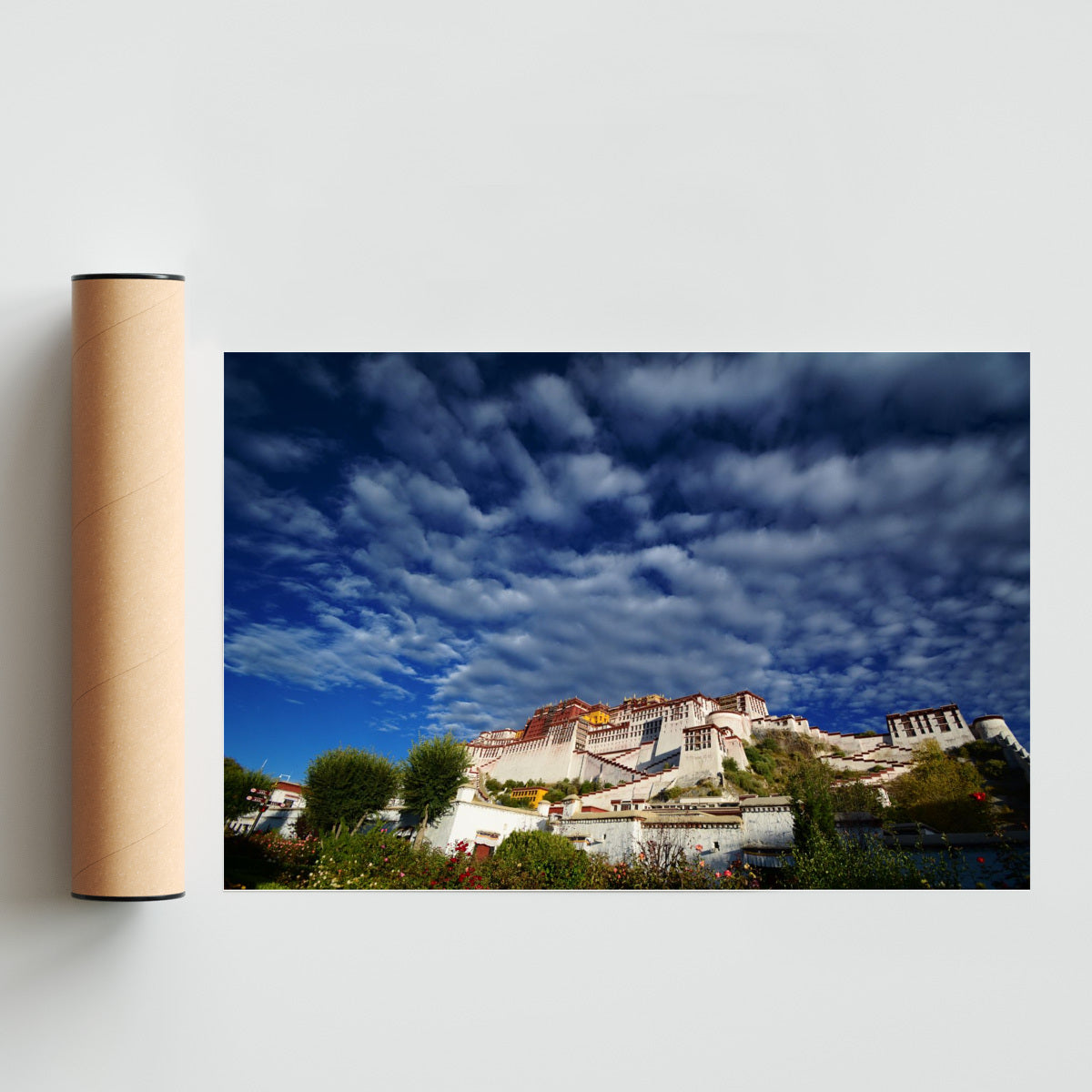 El Potala, leyenda tibetana - FotoH solo print