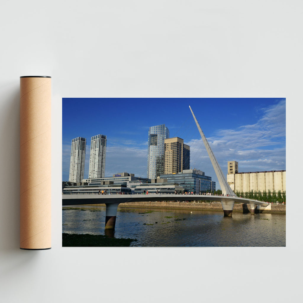 Puente de la Mujer - FotoH solo print