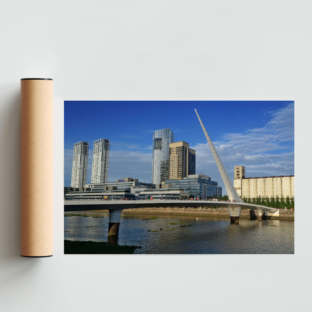 Puente de la Mujer - FotoH solo print