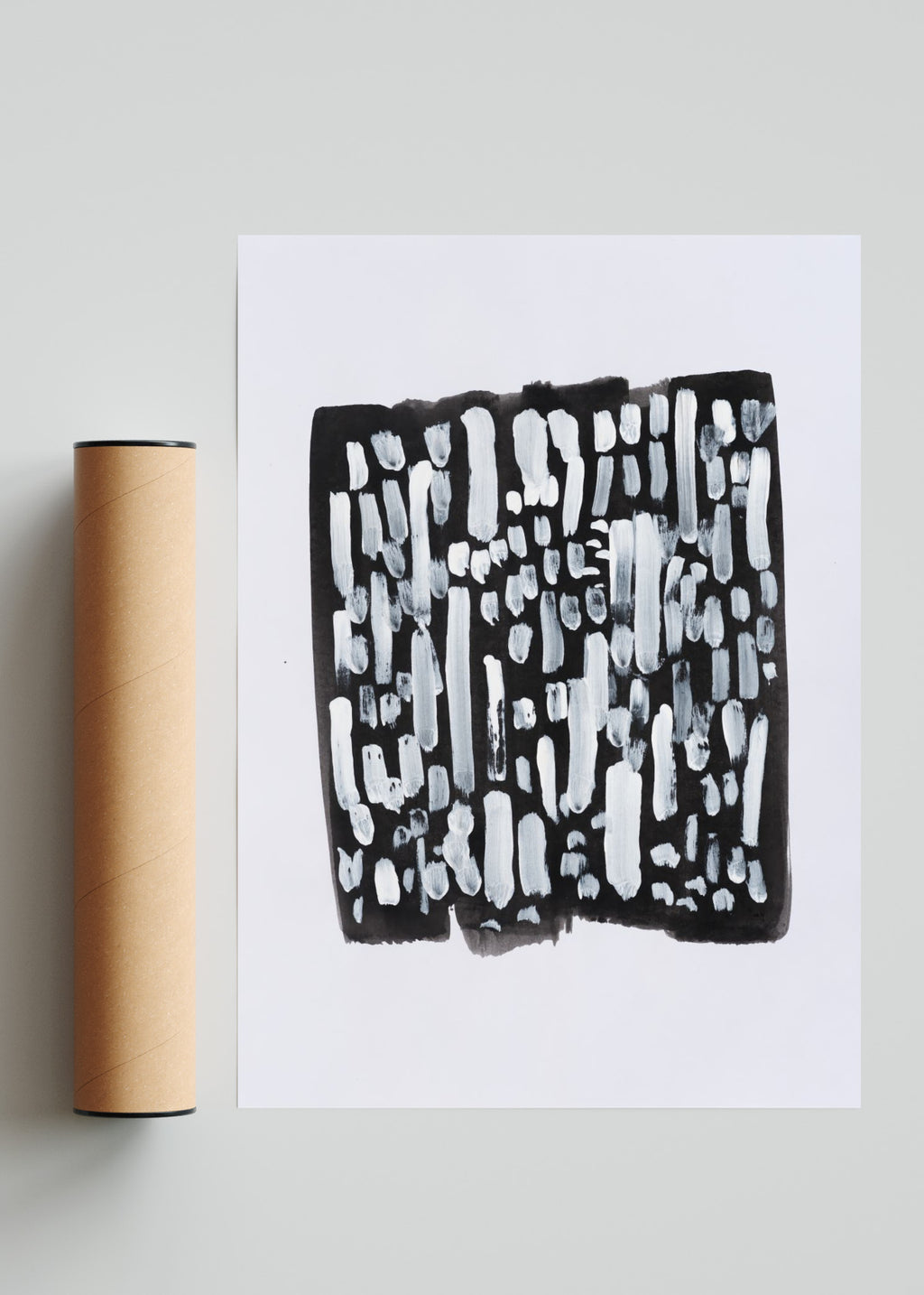 African abstraction #2 - Retrato solo print