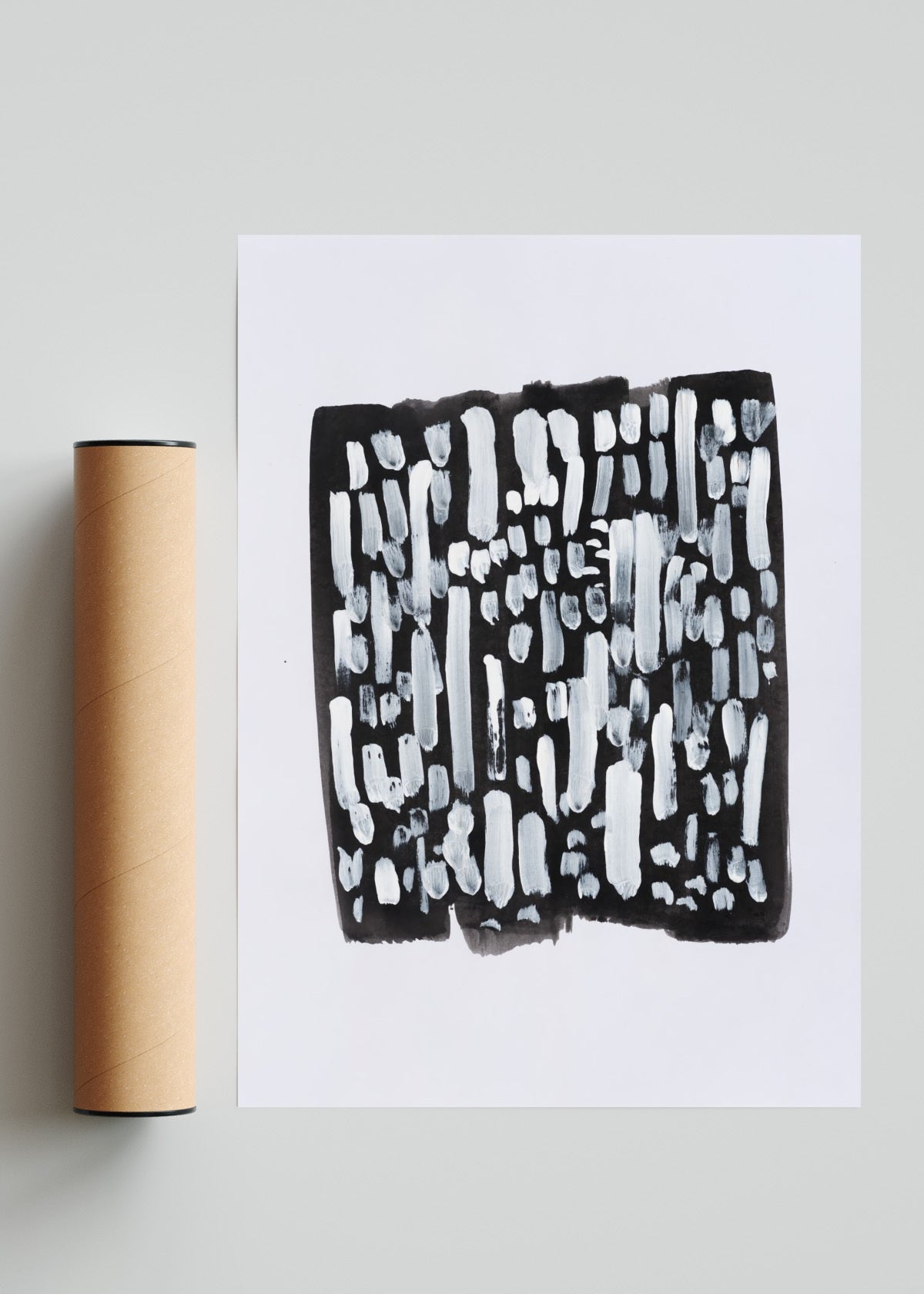 African abstraction #2 - Retrato solo print