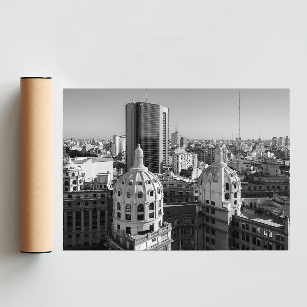 Cúpulas de Buenos Aires - Paisaje Solo print