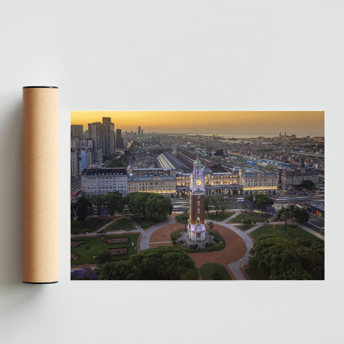 Atardecer en Retiro - FotoH solo print