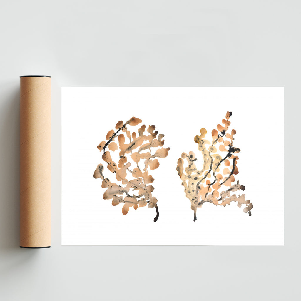 HOJAS DE OTOÑO 5 - Paisaje Solo print