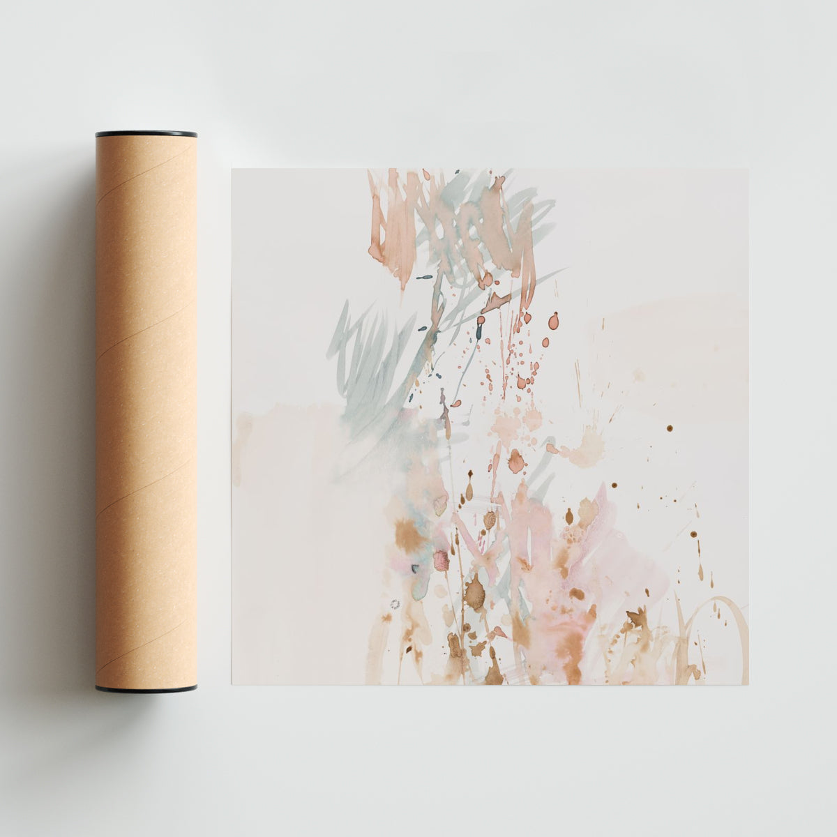 LLUVIA 2 - Cuadrado solo print