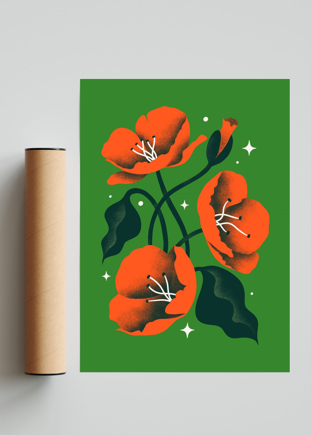 Las Flores del Alba - Retrato solo print
