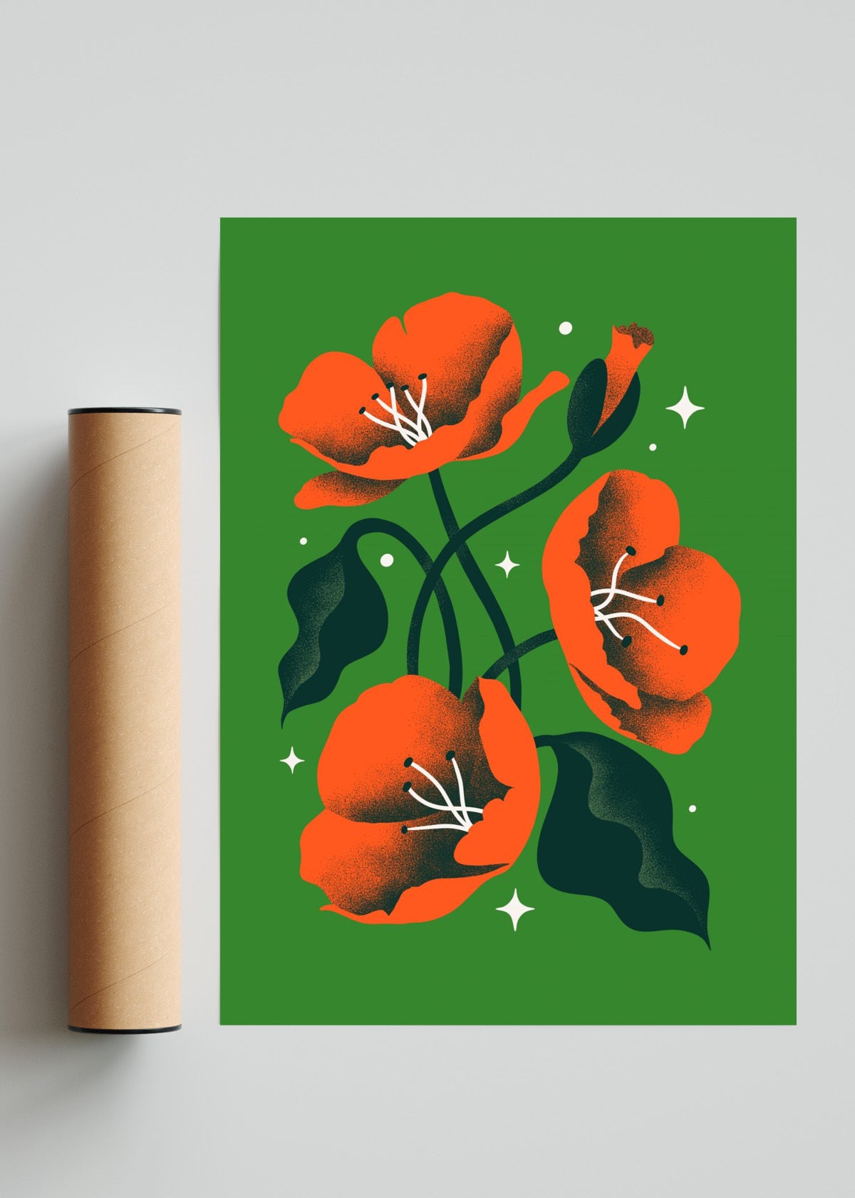 Las Flores del Alba - Retrato solo print