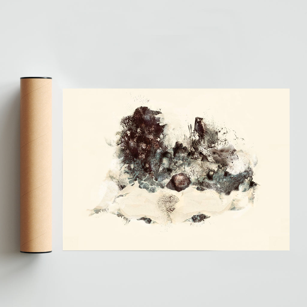 Mundo onírico - Paisaje Solo print