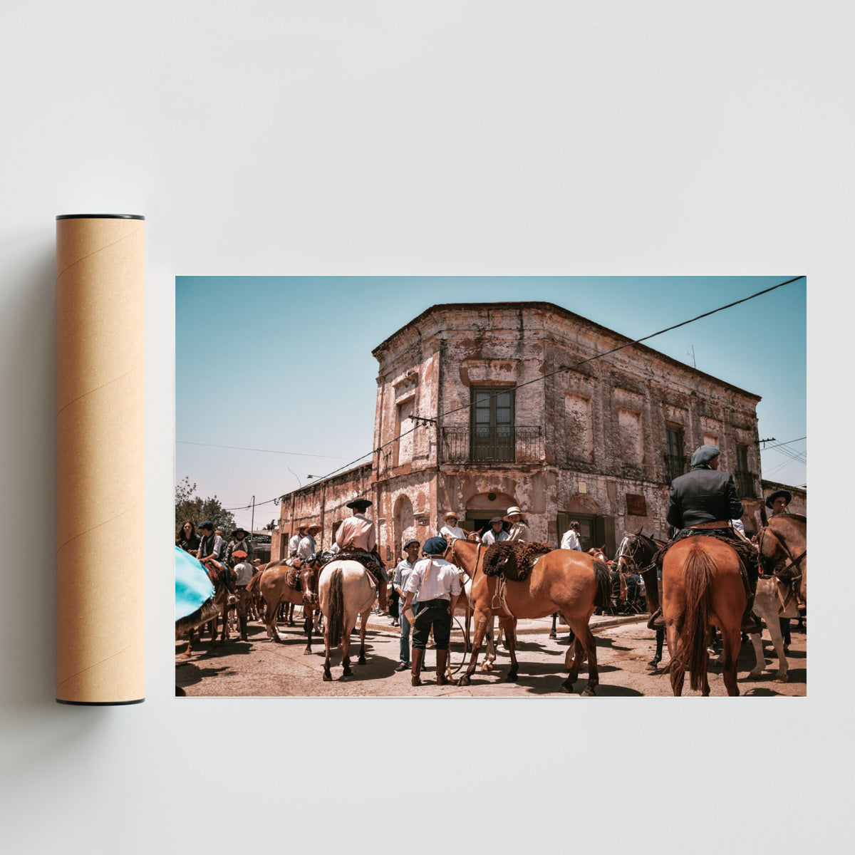 Tradición de pueblo - FotoH solo print