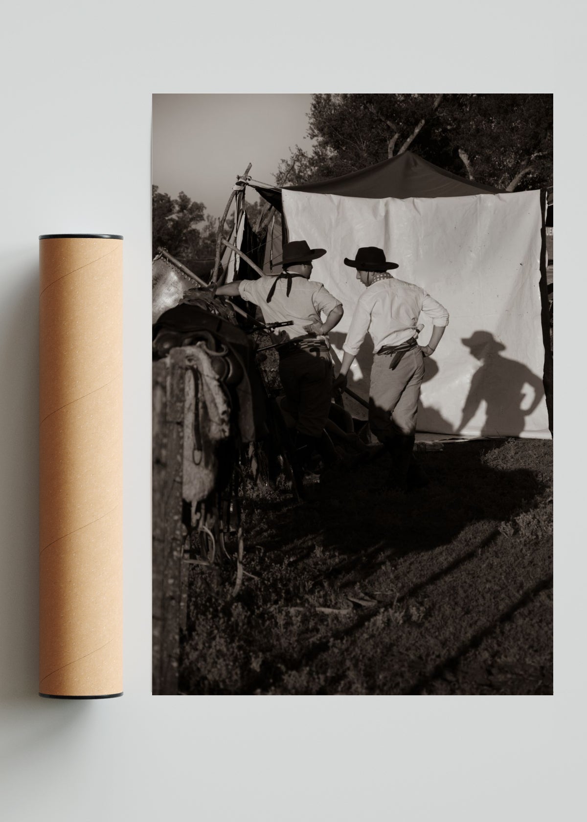 Sombras de Tradición - FotoV Solo print