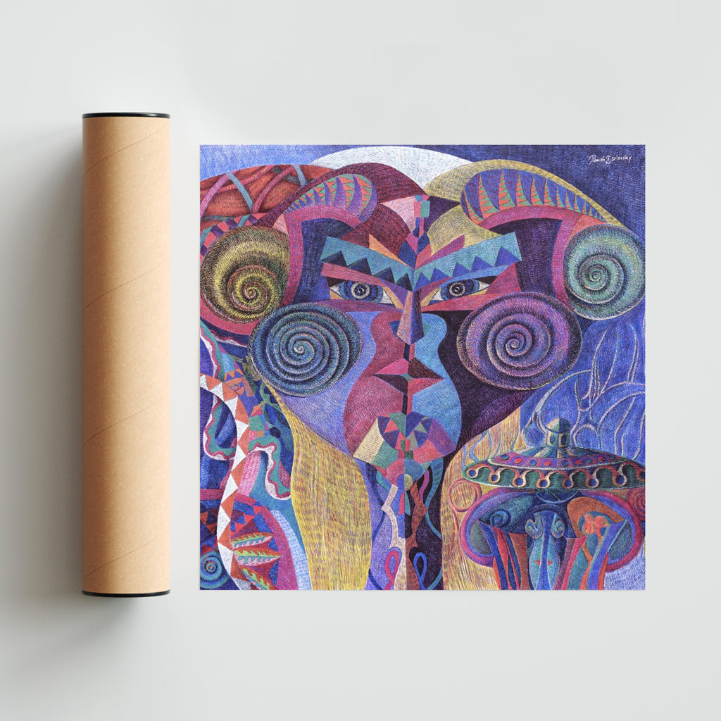El Hipnotizador - Cuadrado solo print