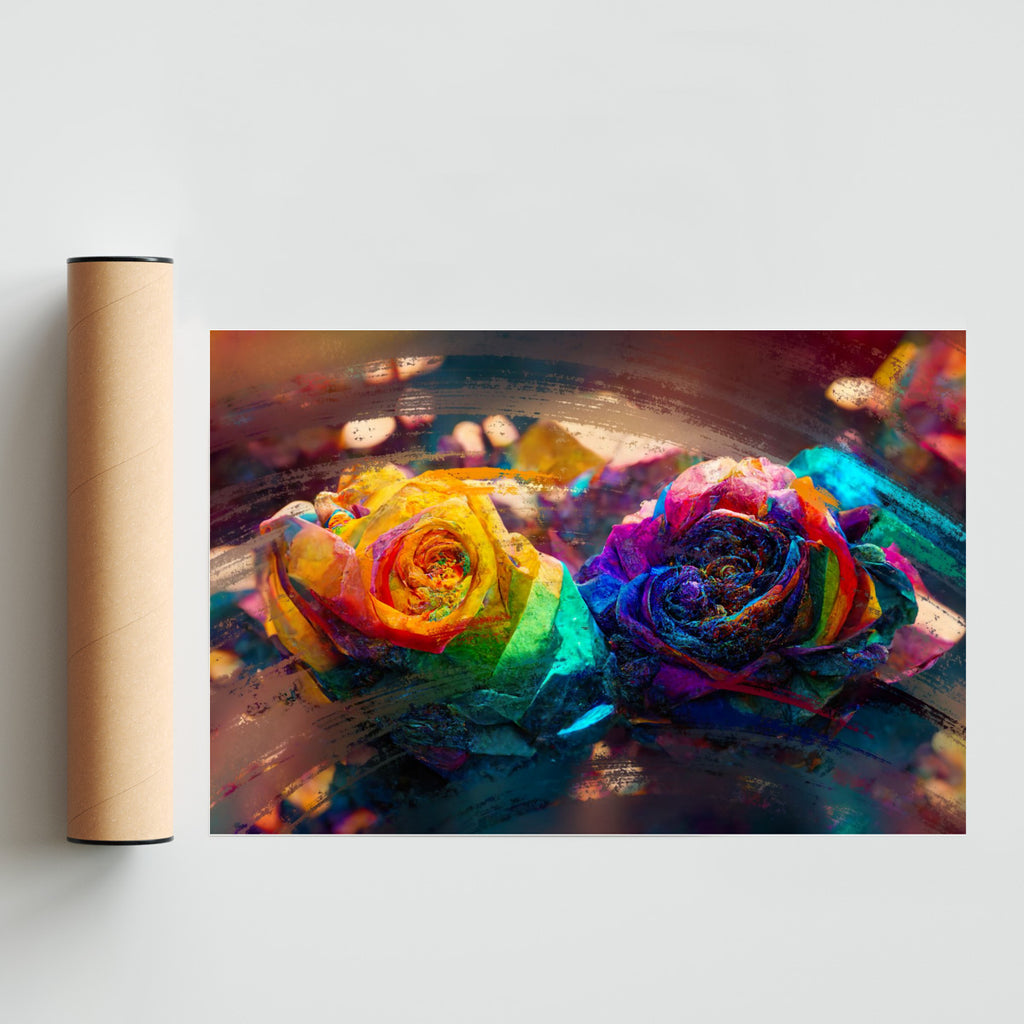 Virtual Garden - Pride Roses - FotoH solo print