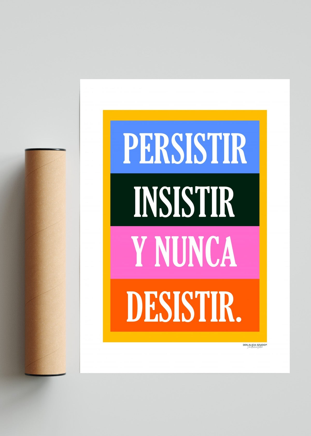 PERSISTIR - Retrato solo print
