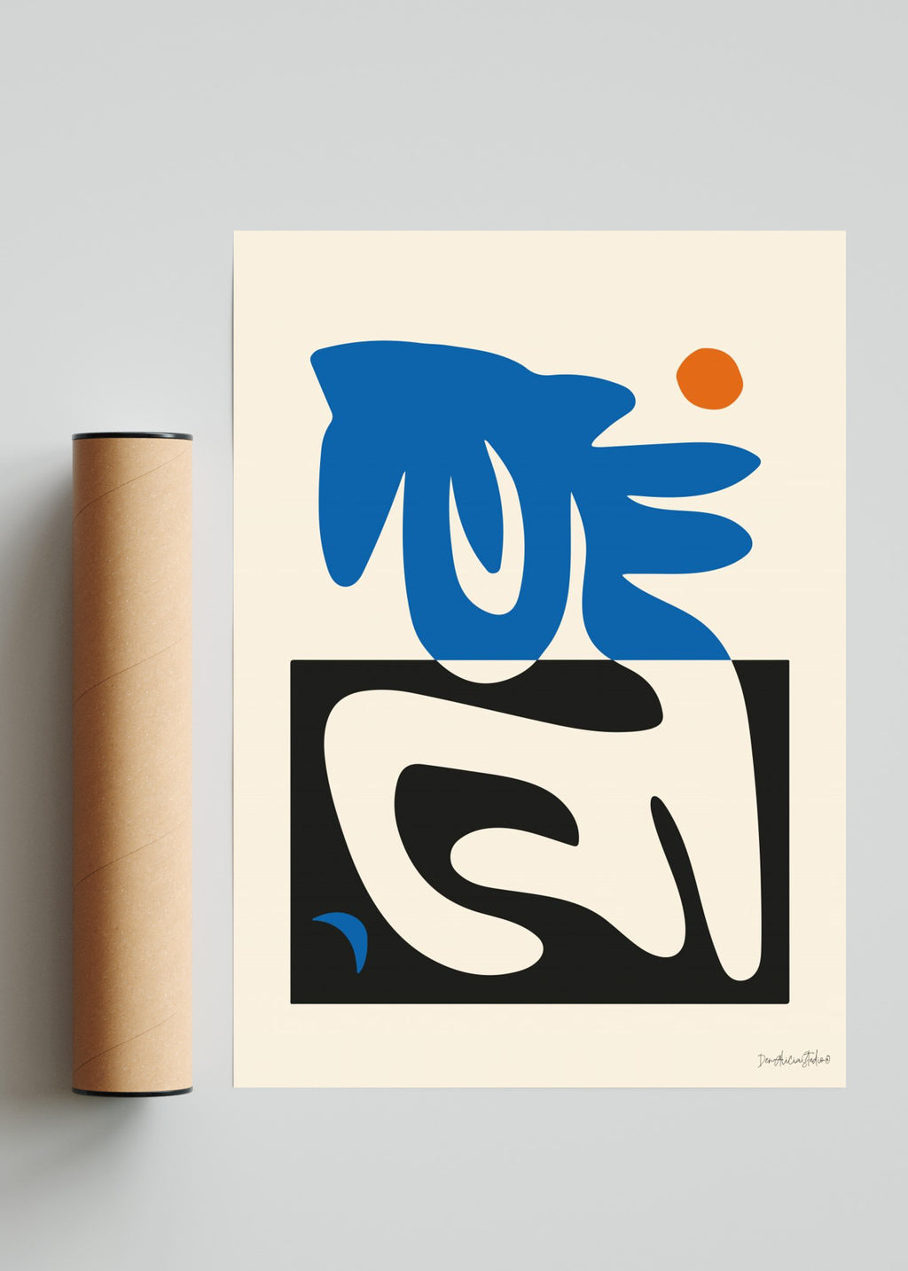 DAY & NIGHT - Retrato solo print