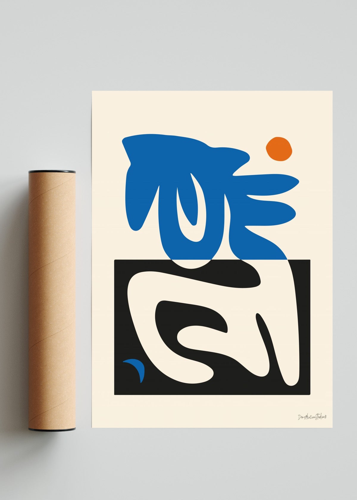 DAY & NIGHT - Retrato solo print