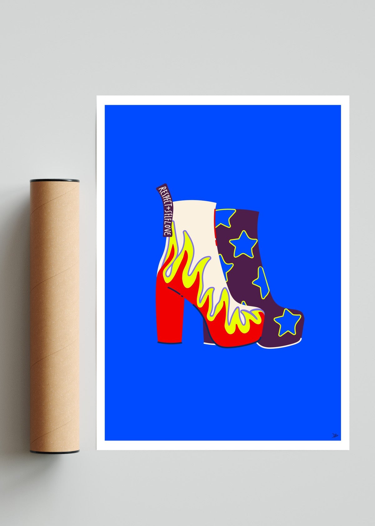 El Baile. - Retrato solo print