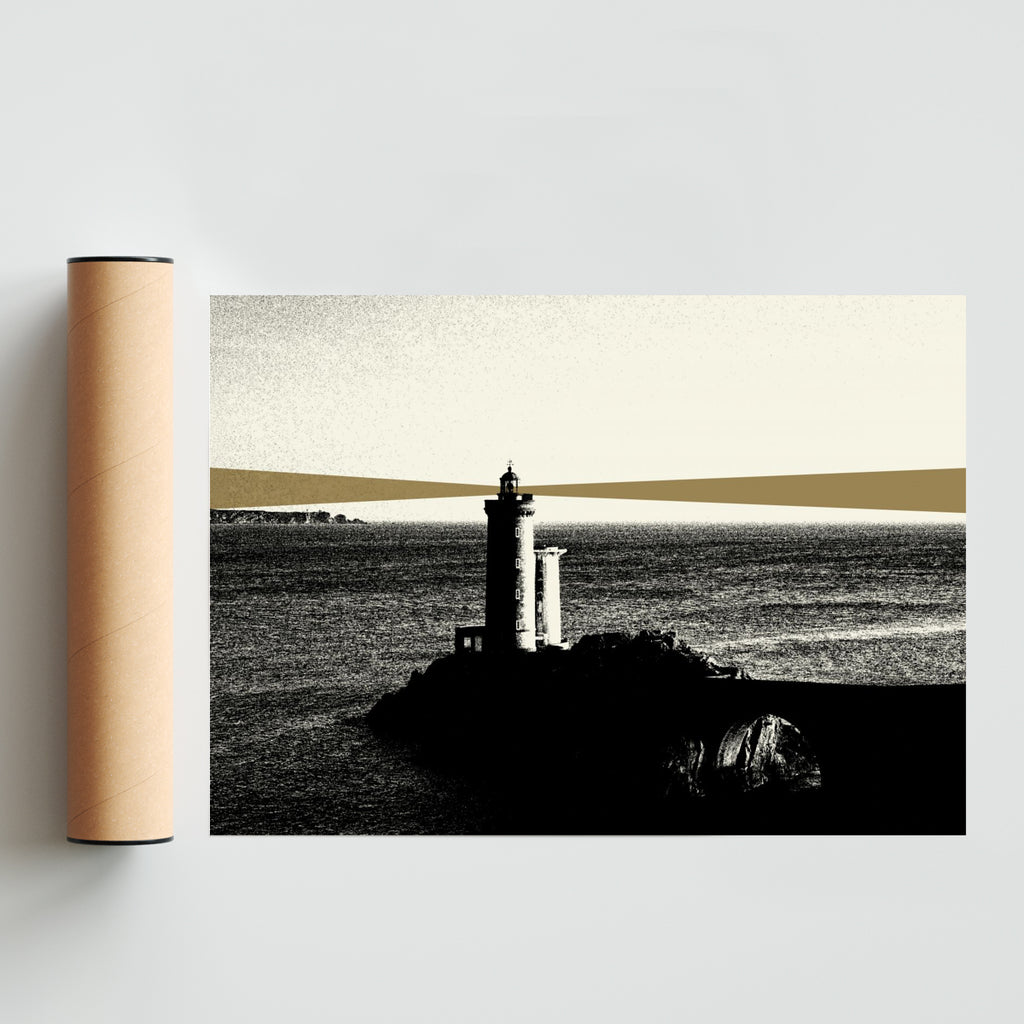 Faro Vintage 02 - Paisaje Solo print