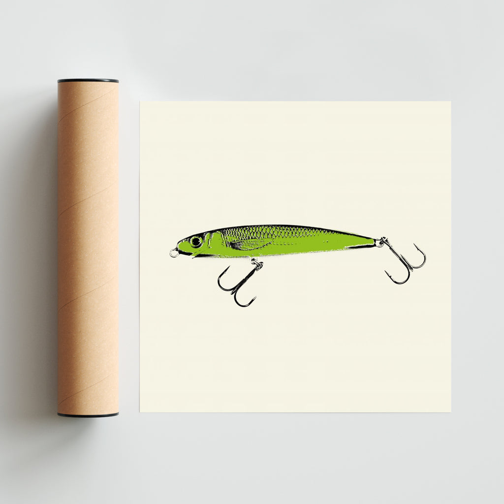 Serie de anzuelos bicolor #2 - Cuadrado solo print