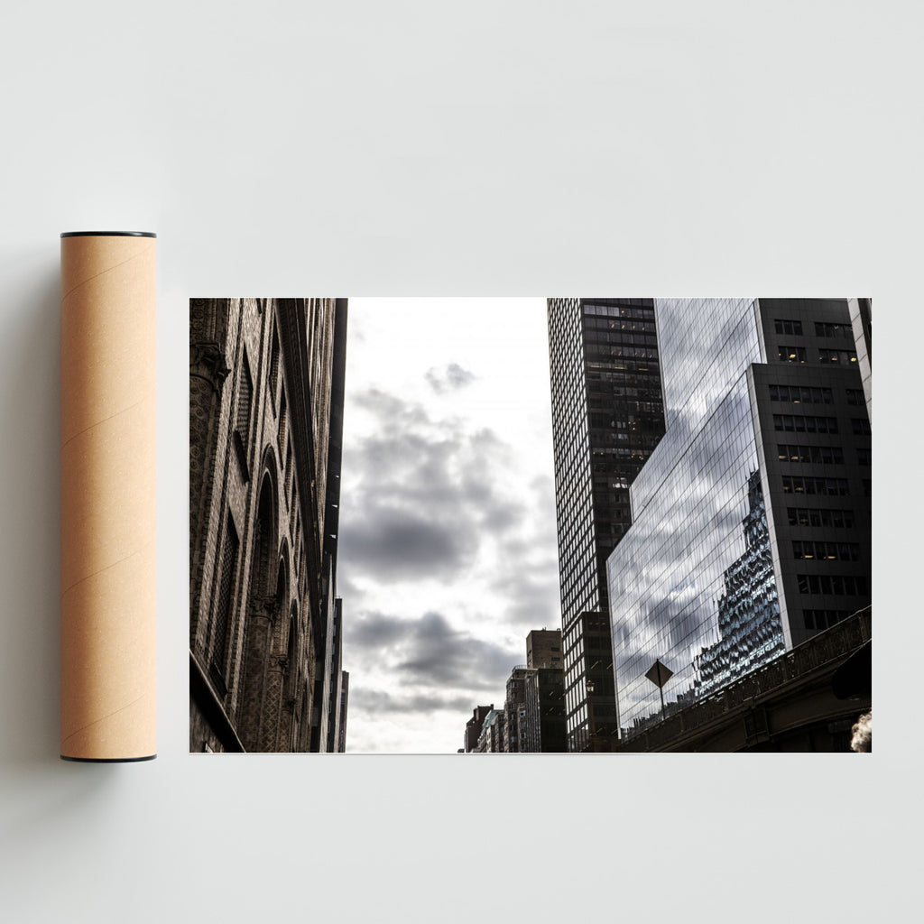 Día nublado en Filadelfia - FotoH solo print