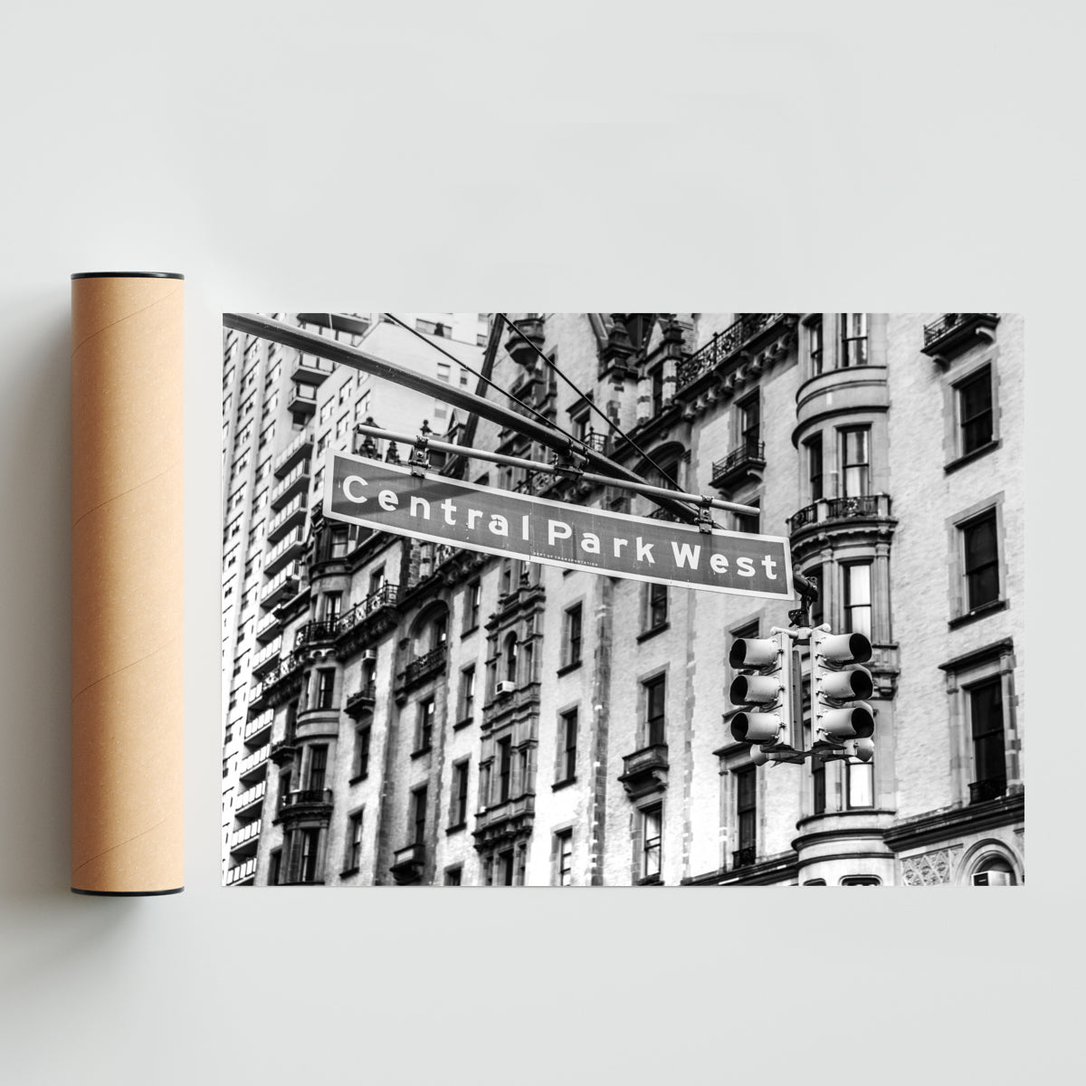 Central Park W - Paisaje Solo print