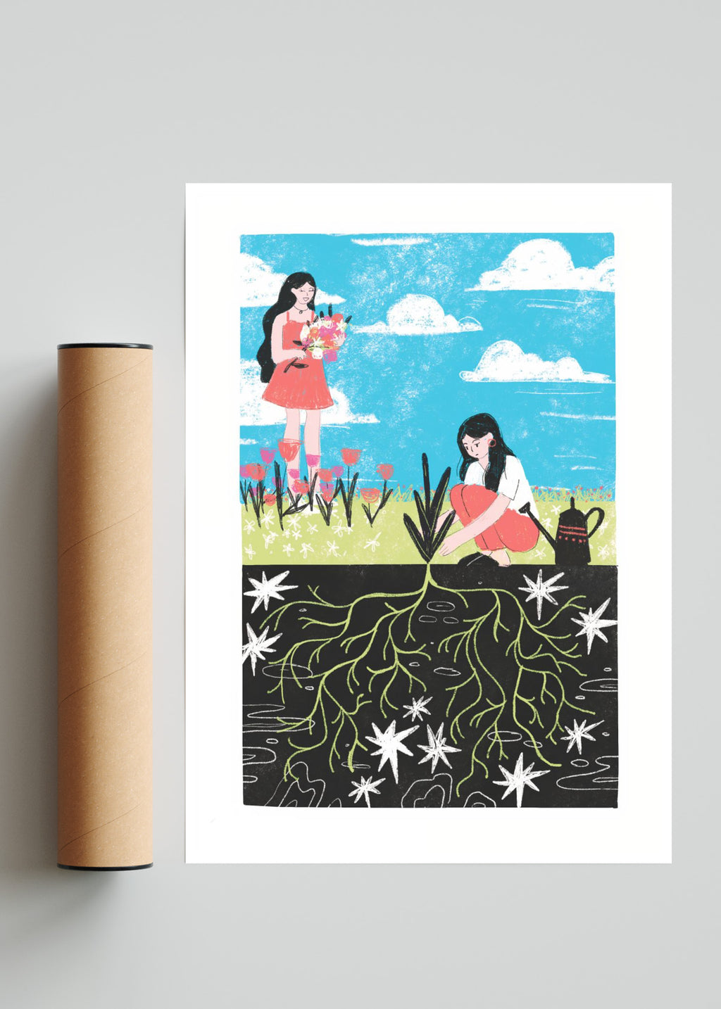 Formas de Crecer - Retrato solo print