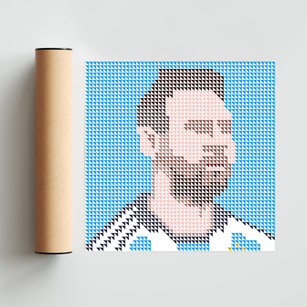 Lio Messi - Cuadrado solo print