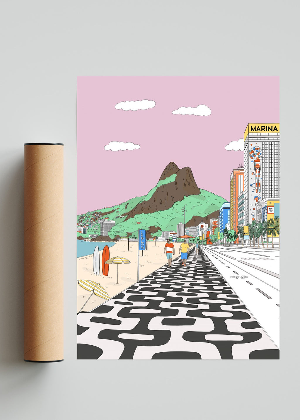 Leblon - Retrato solo print