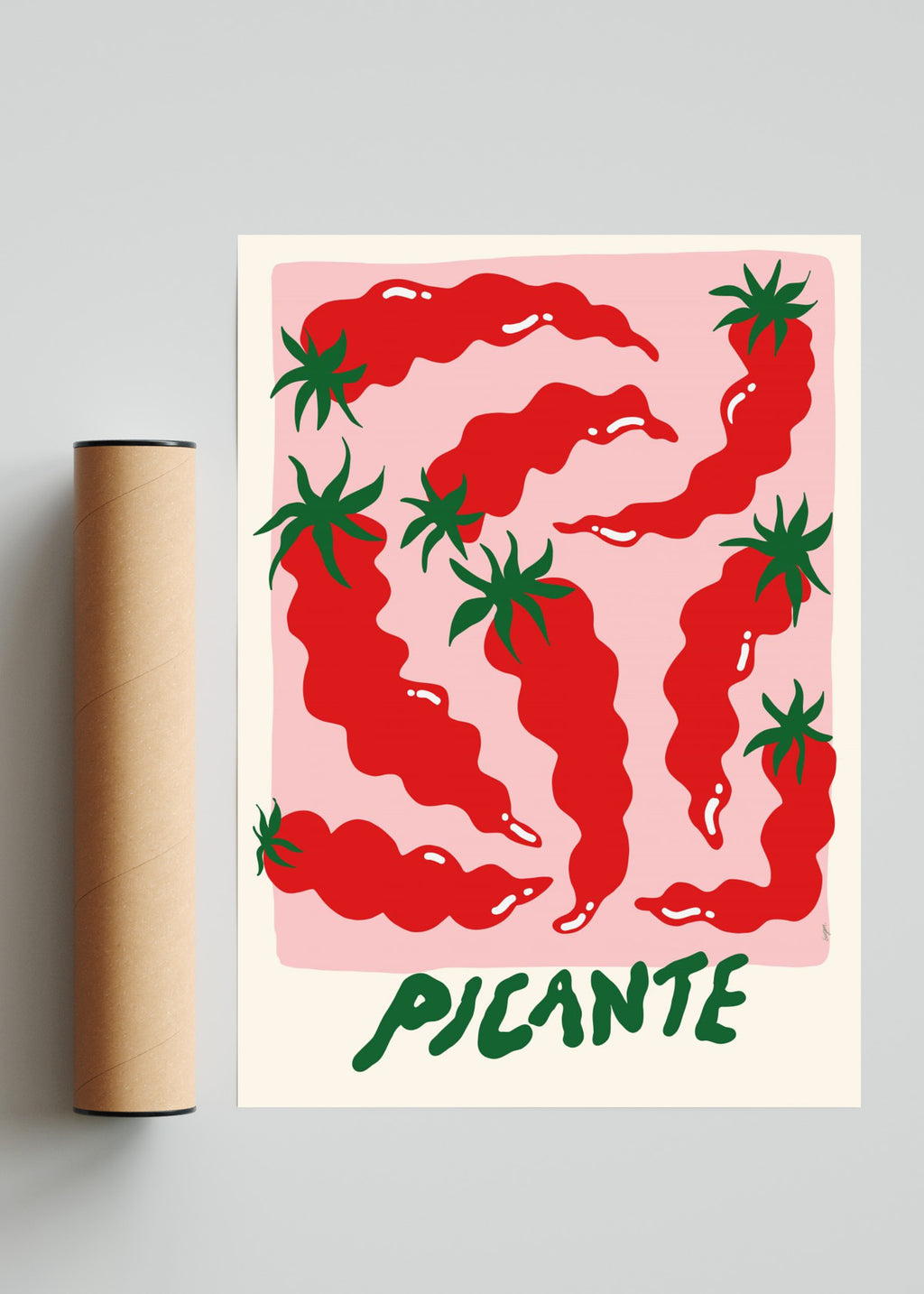 Picante - Retrato solo print