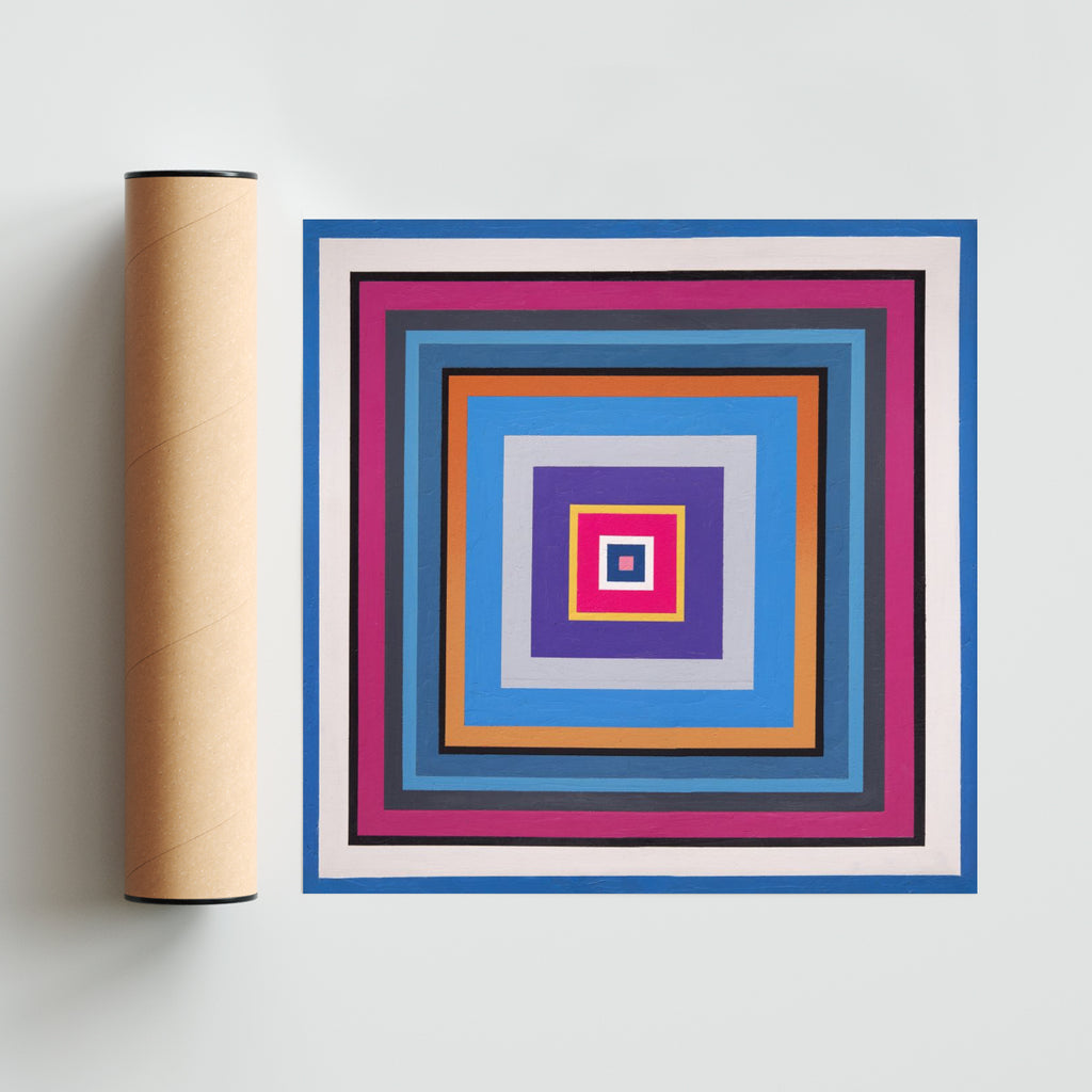 Serie portal  P7 - Cuadrado solo print