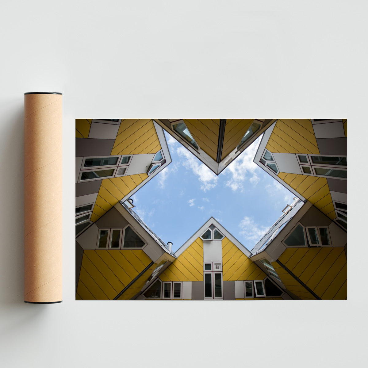 Las casas cubo - FotoH solo print