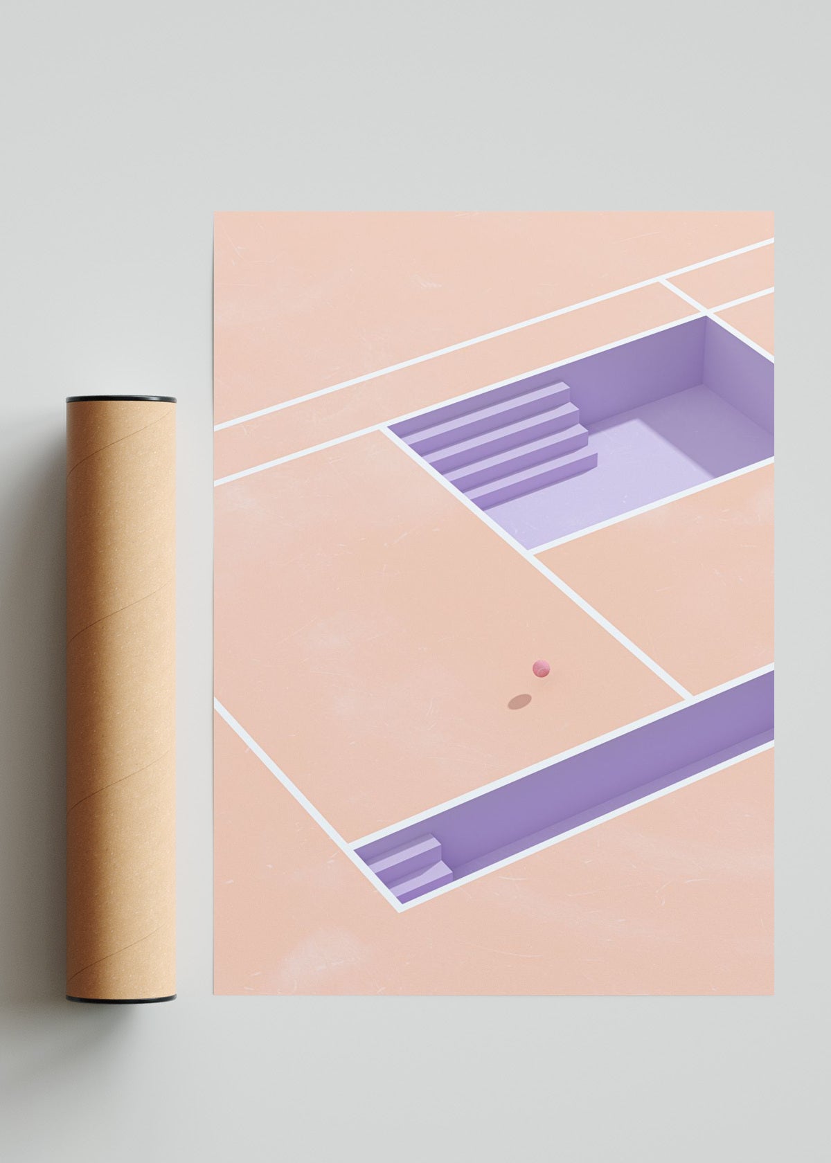 TENNIS Series 05 - Retrato solo print