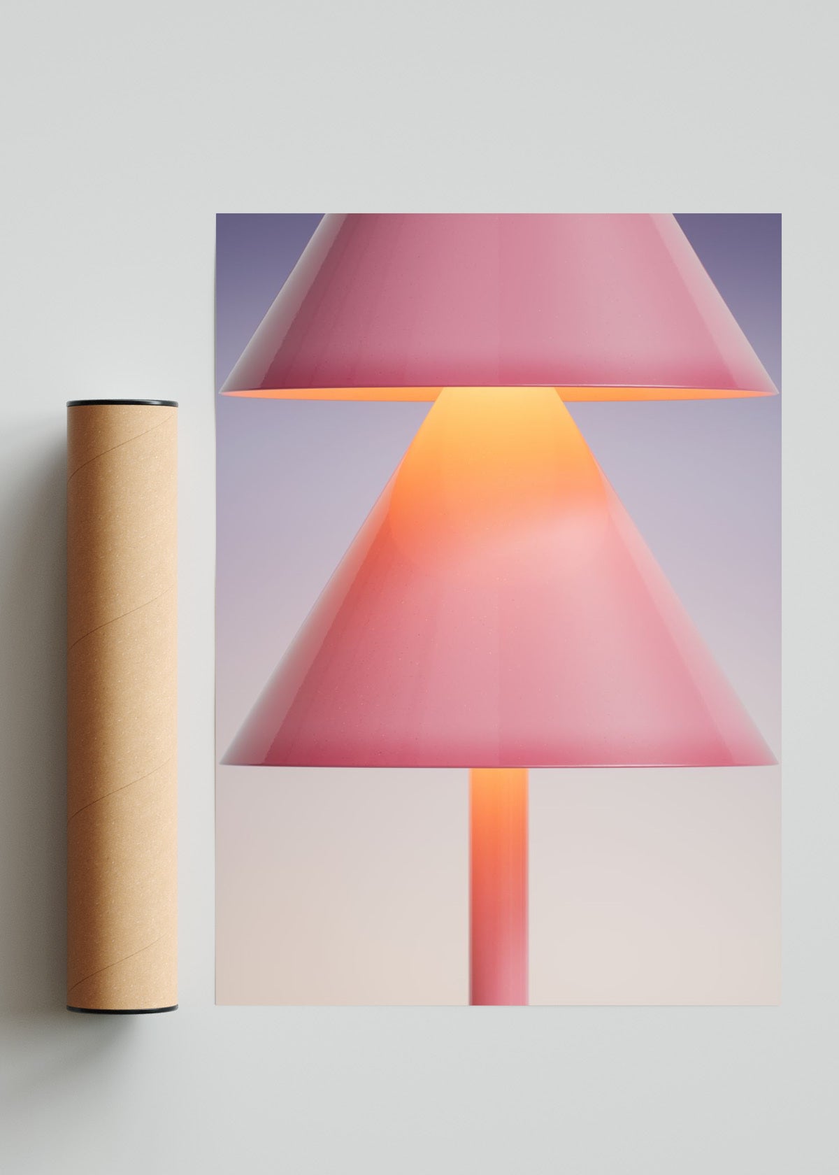 Pino Lamp - Retrato solo print