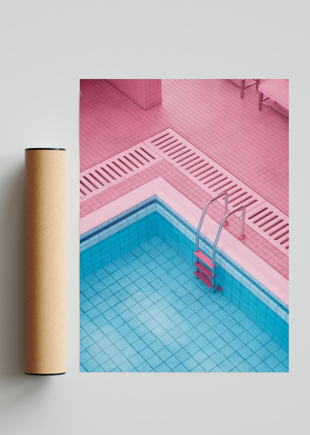 Public Pool - Retrato solo print