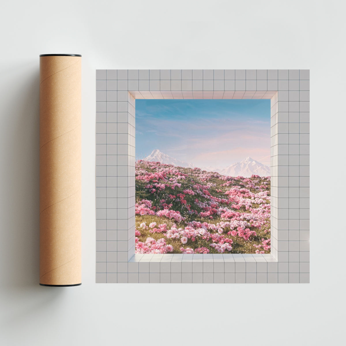 Ocean - Cuadrado solo print