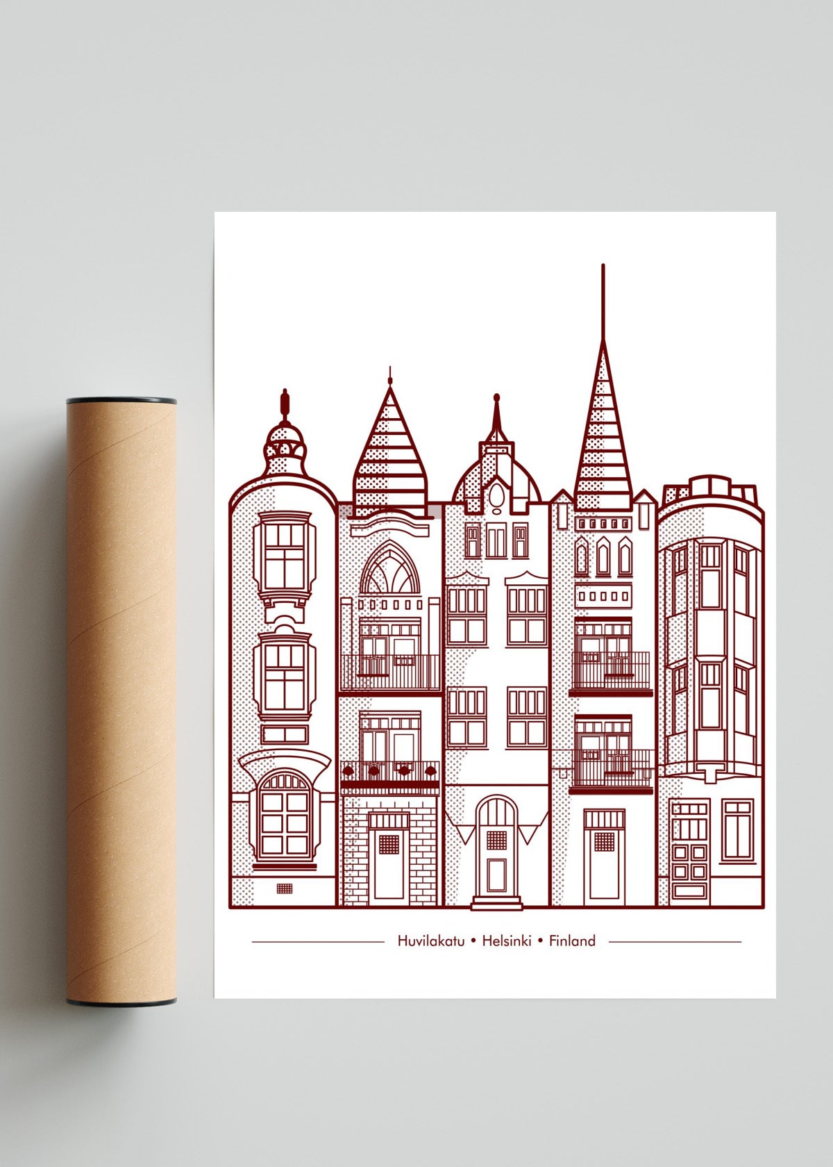 Helsinki - Retrato solo print