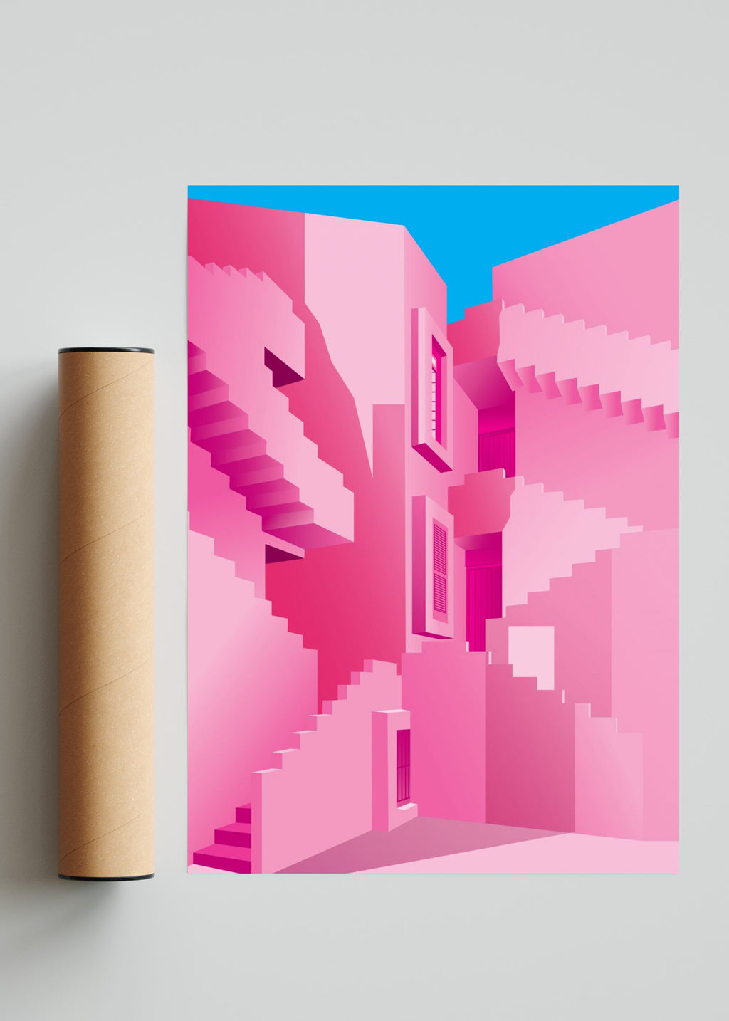 La Muralla Roja - Retrato solo print