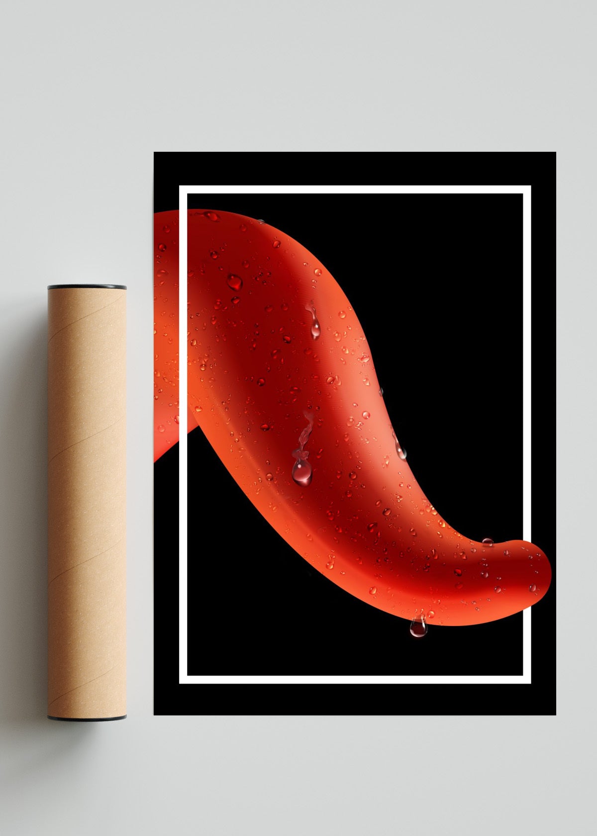 Erotic - Retrato solo print