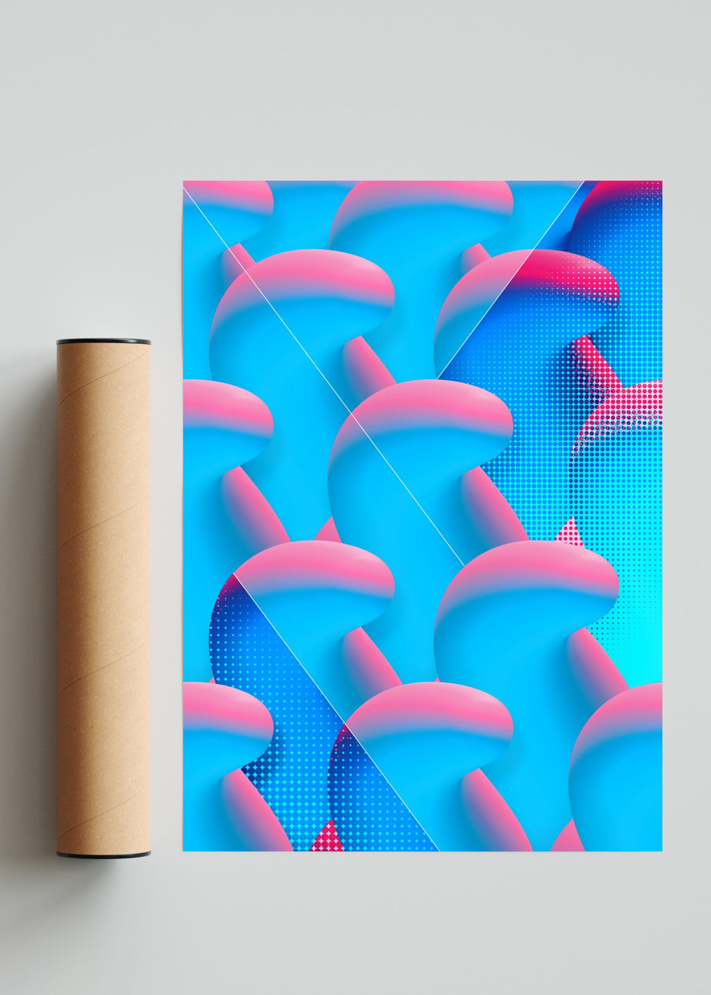 Abstraction - Retrato solo print